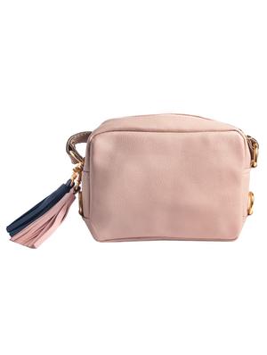 pink leatherette regular sling bag - 16756100 - Standard Image - 2