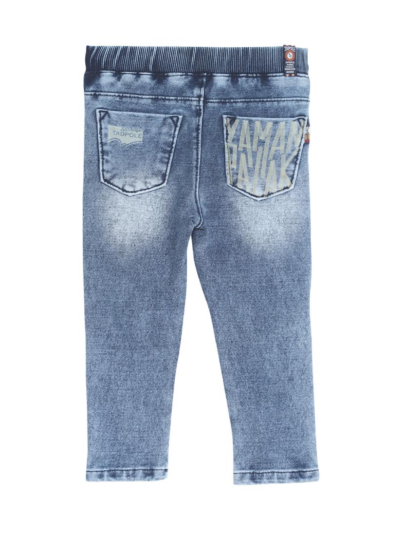 pocket detail drawstring jeans - 16756194 - Zoom Image - 2