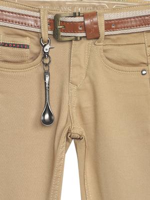 pocket detail plain belted jean - 16756241 - Standard Image - 3