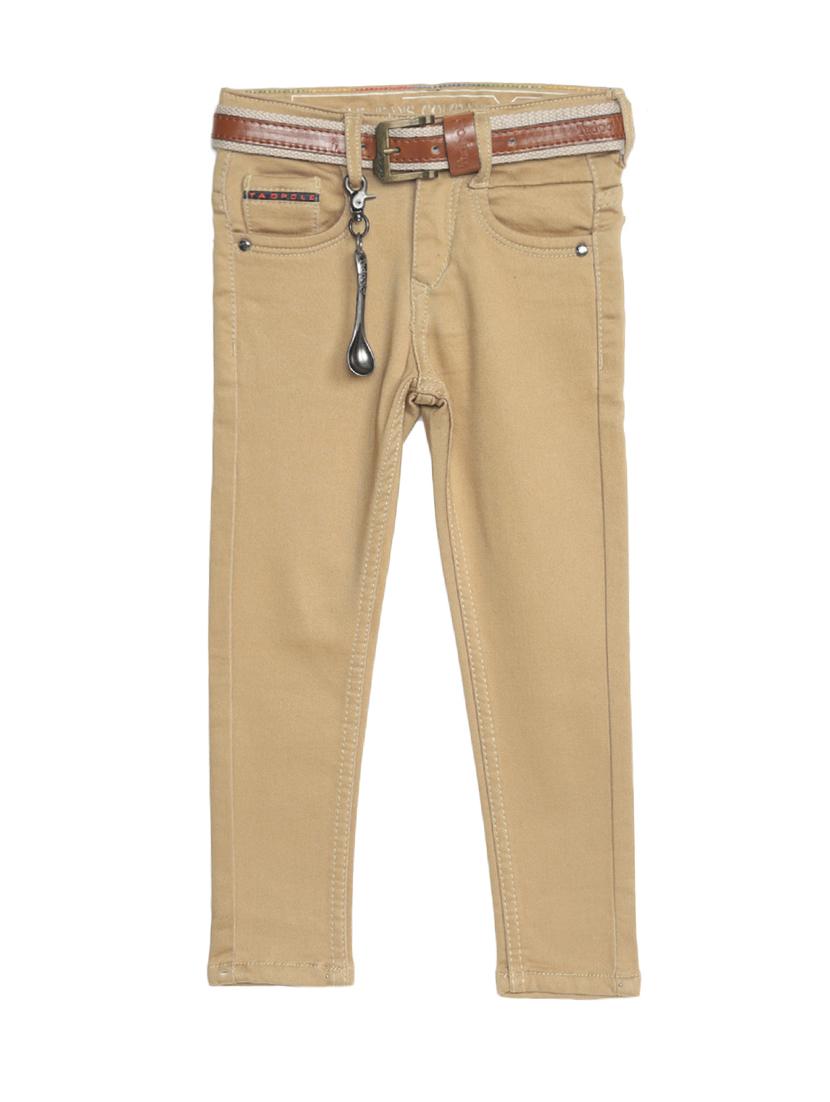 pocket detail plain belted jean - 16756241 - Zoom Image - 1