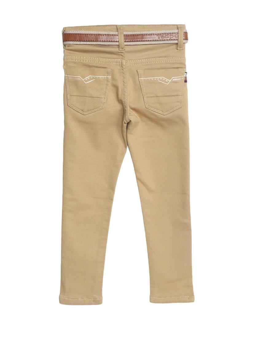 pocket detail plain belted jean - 16756241 - Zoom Image - 2