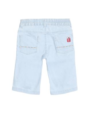 high rise distressed three fourth shorts - 16756392 - Standard Image - 2