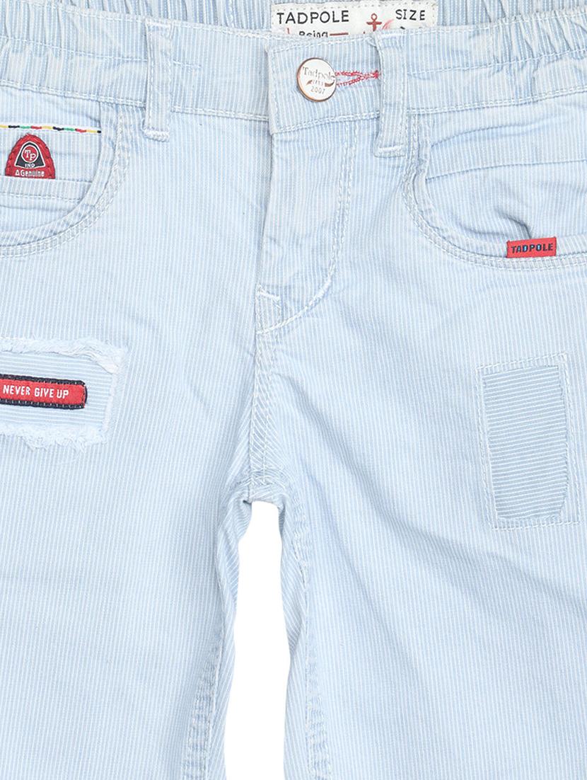 high rise distressed three fourth shorts - 16756392 - Zoom Image - 3