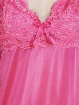 cami neck laced babydoll - 16756475 - Standard Image - 5