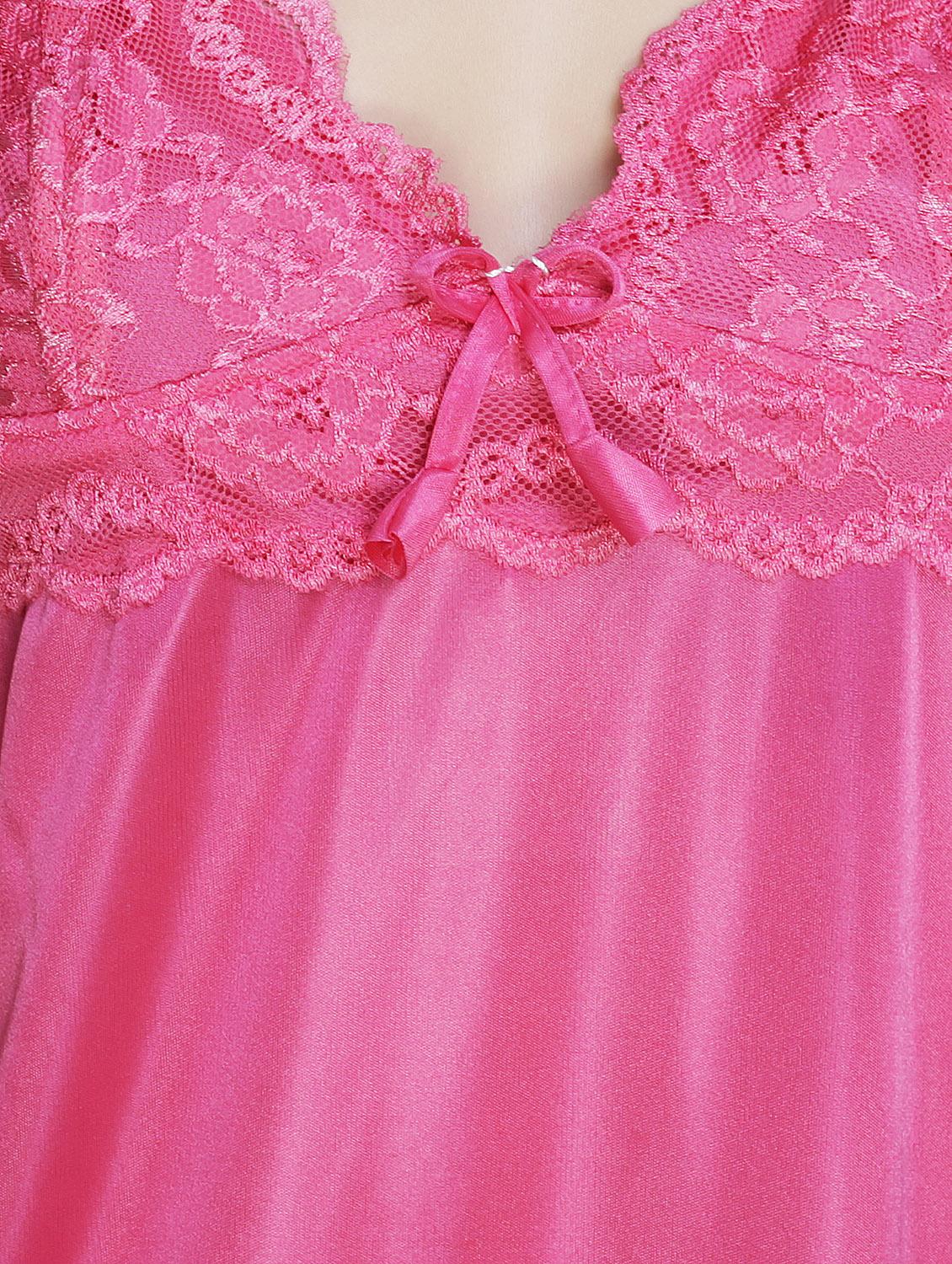 cami neck laced babydoll - 16756475 - Zoom Image - 5
