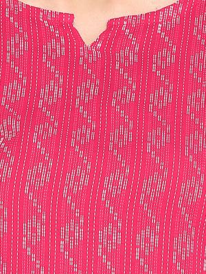 printed straight kurta - 16756508 - Standard Image - 5