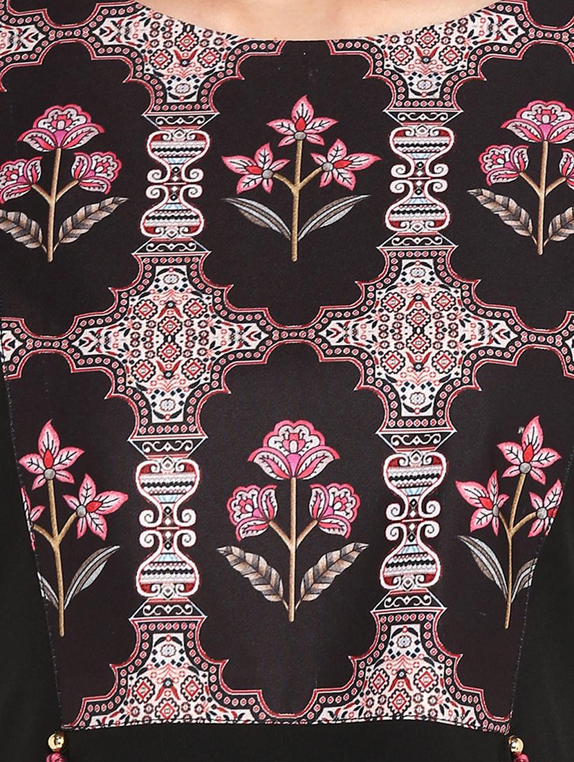 printed a-line kurta - 16756518 - Zoom Image - 5