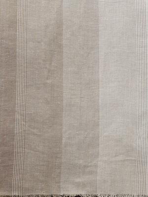 beige ombre linen muffler - 16756590 - Standard Image - 4