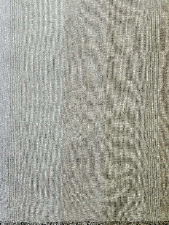 green ombre linen muffler - 16756591 - Zoom Image - 4