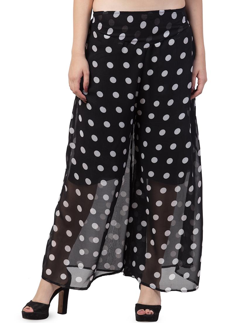 high rise polka dot palazzo - 16756594 - Zoom Image - 1