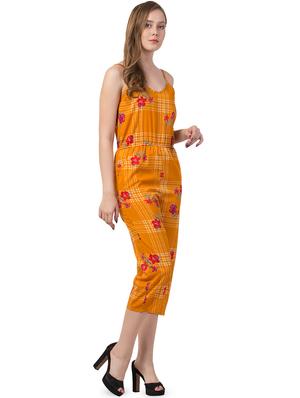 cami neck checkered jumpsuit - 16756613 - Standard Image - 2