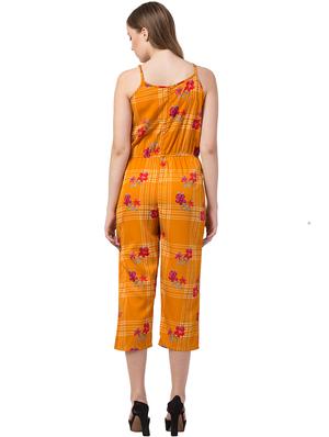 cami neck checkered jumpsuit - 16756613 - Standard Image - 3
