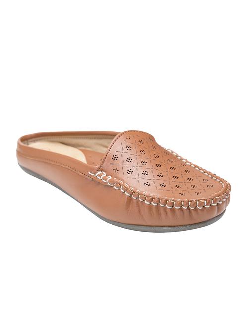 tan mules sandals - 16756691 - Standard Image - 1