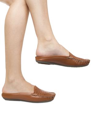 tan mules sandals - 16756691 - Standard Image - 5