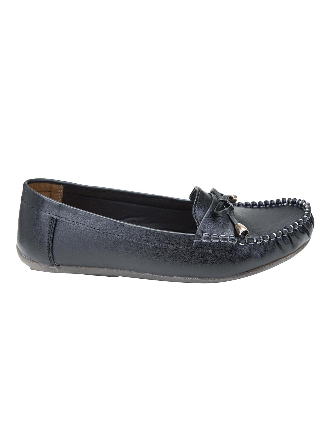 black slip on loafers - 16756692 - Zoom Image - 2