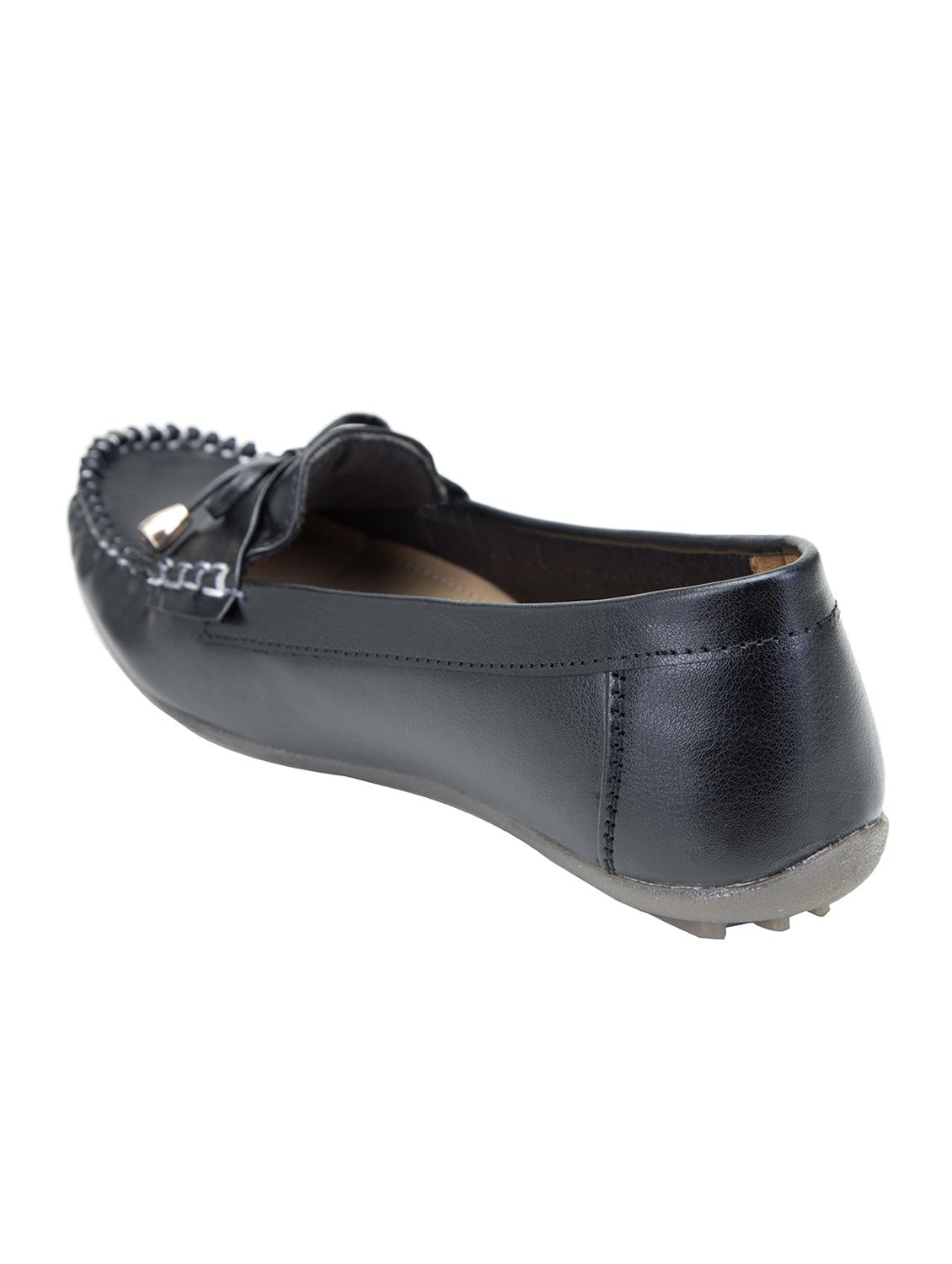 black slip on loafers - 16756692 - Zoom Image - 3