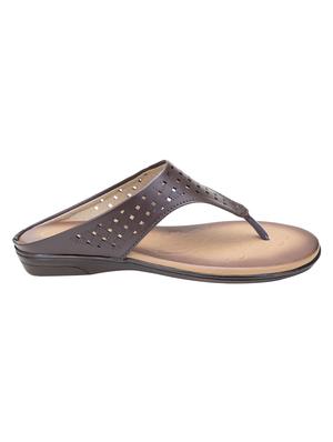 brown toe separator sandals - 16756699 - Standard Image - 2