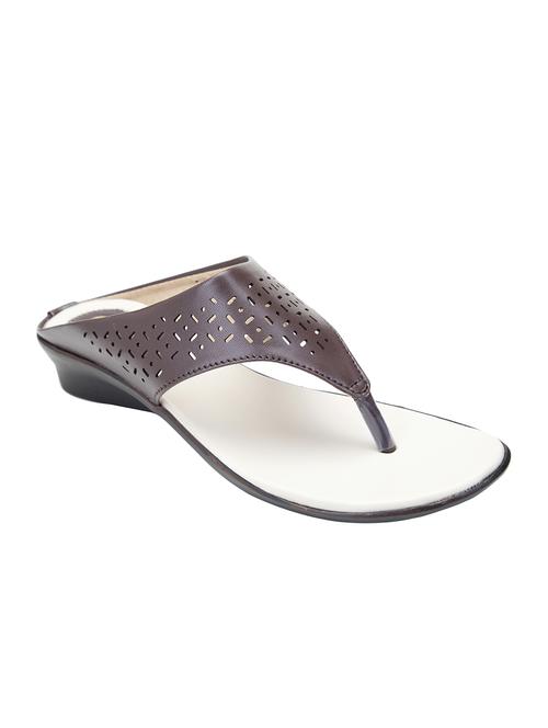brown toe separator sandals - 16756702 - Standard Image - 1