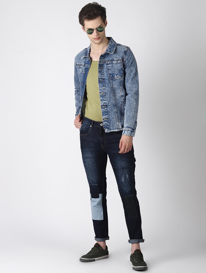 blue washed denim jacket - 16756819 - Zoom Image - 4