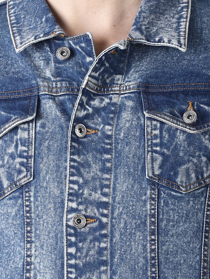blue washed denim jacket - 16756821 - Zoom Image - 5
