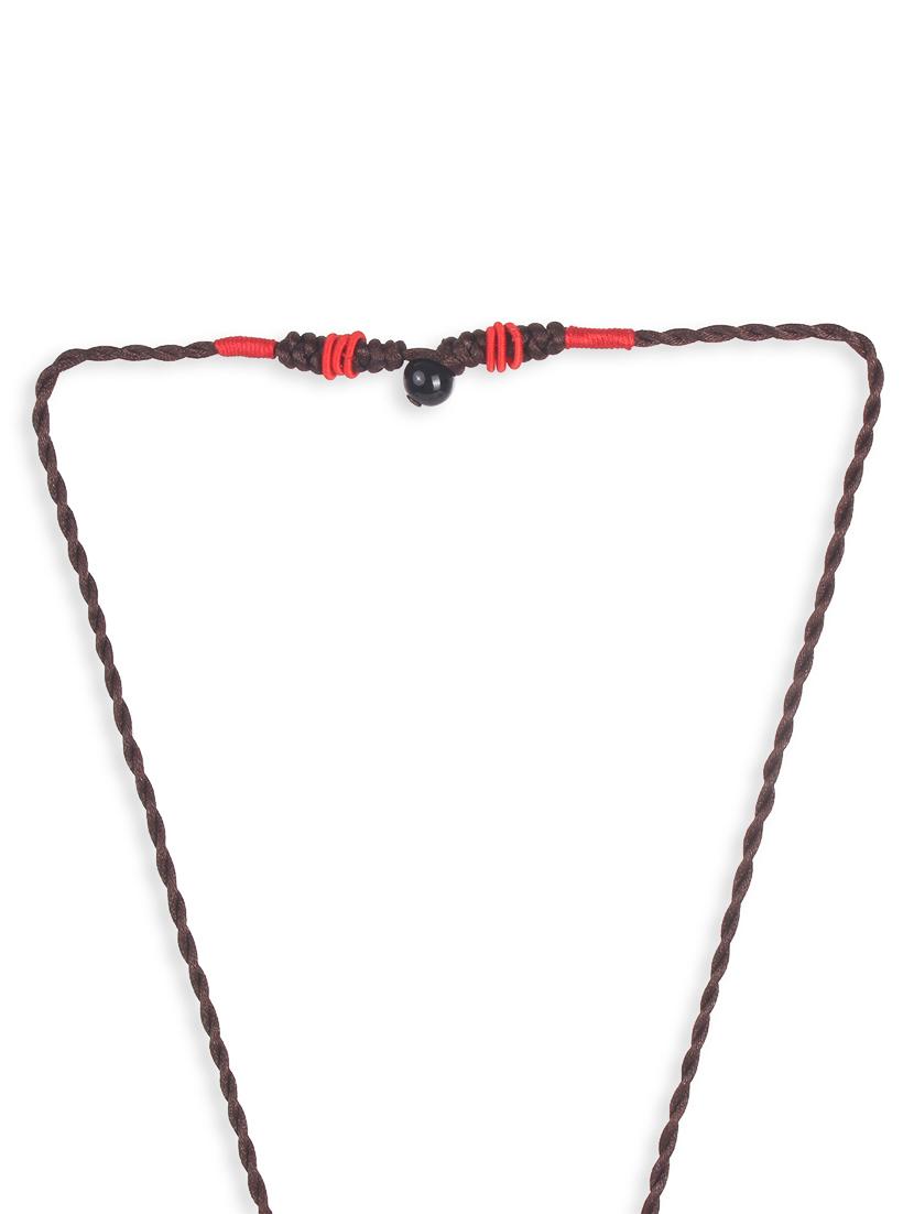 multi colored metal long necklace - 16757891 - Zoom Image - 4