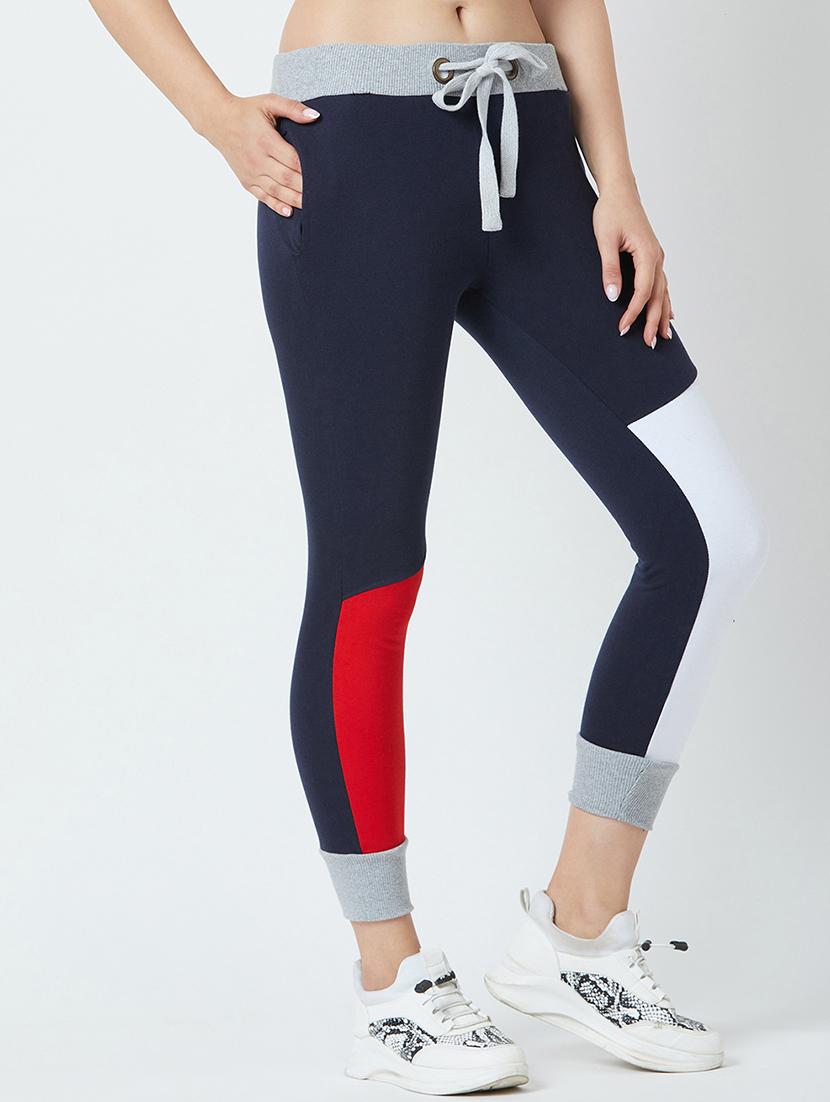 drawstring color block track pant - 16759405 - Zoom Image - 1
