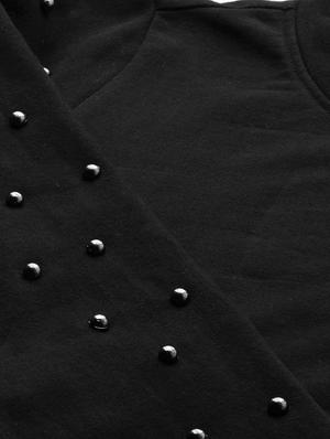 long sleeved embellished sweatshirt - 16759416 - Standard Image - 5