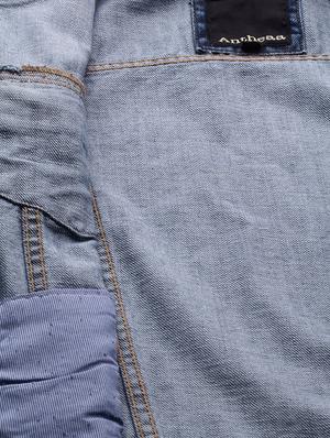 pocket detail embellished denim jacket - 16759419 - Standard Image - 7