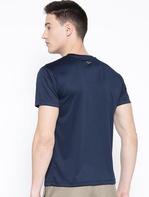 blue solid t-shirt - 16759643 - Standard Image - 3
