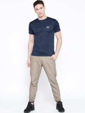 blue solid t-shirt - 16759643 - Standard Image - 4