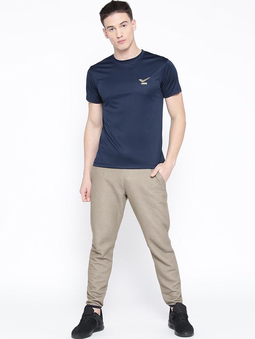 blue solid t-shirt - 16759643 - Zoom Image - 4