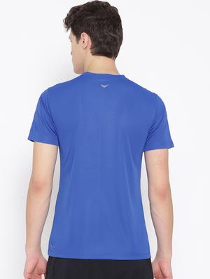 blue solid t-shirt - 16759644 - Standard Image - 3