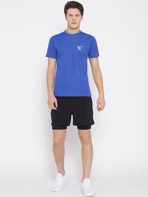 blue solid t-shirt - 16759644 - Standard Image - 4