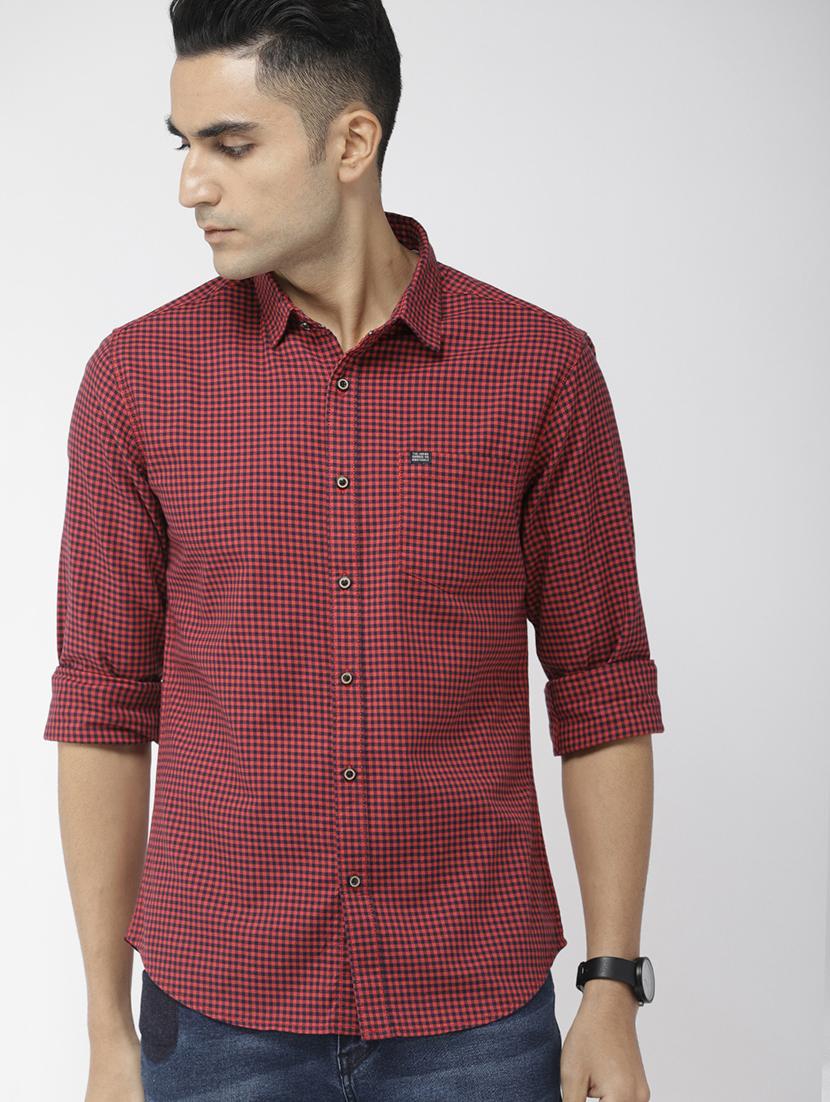 red checkered casual shirt - 16759935 - Zoom Image - 1