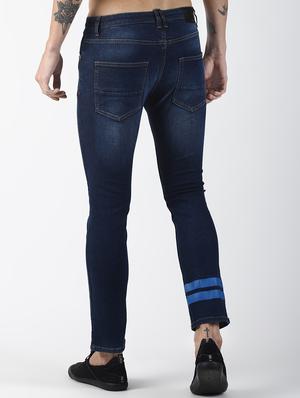 blue light washed denim jeans - 16760280 - Standard Image - 3