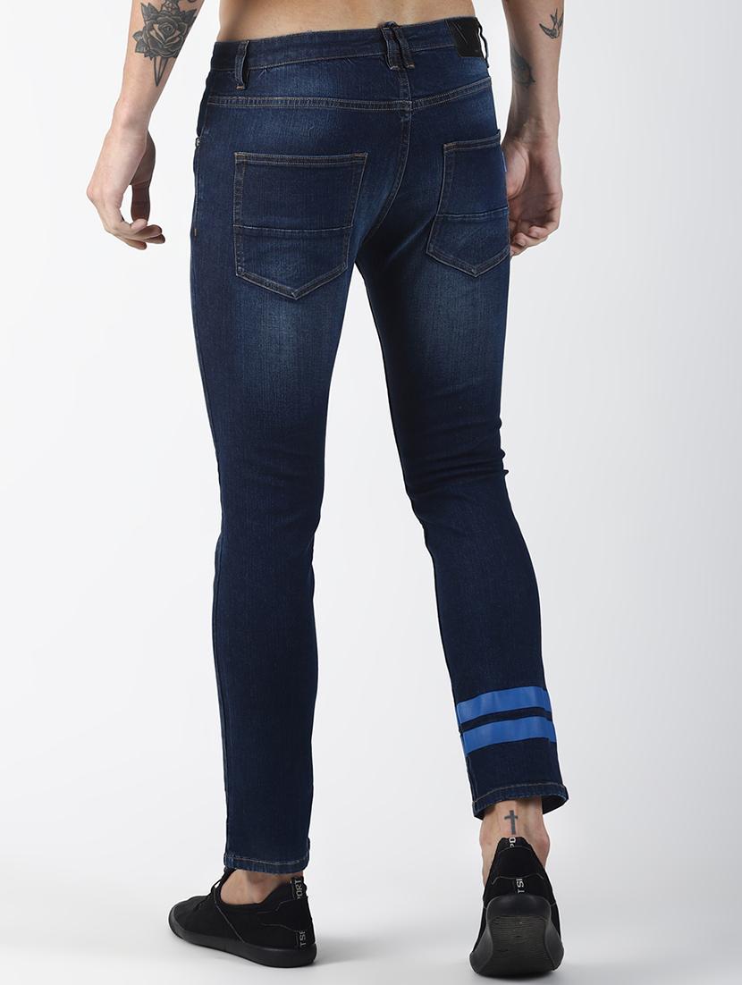 blue light washed denim jeans - 16760280 - Zoom Image - 3