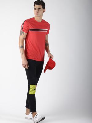 black printed denim jeans - 16760281 - Standard Image - 4