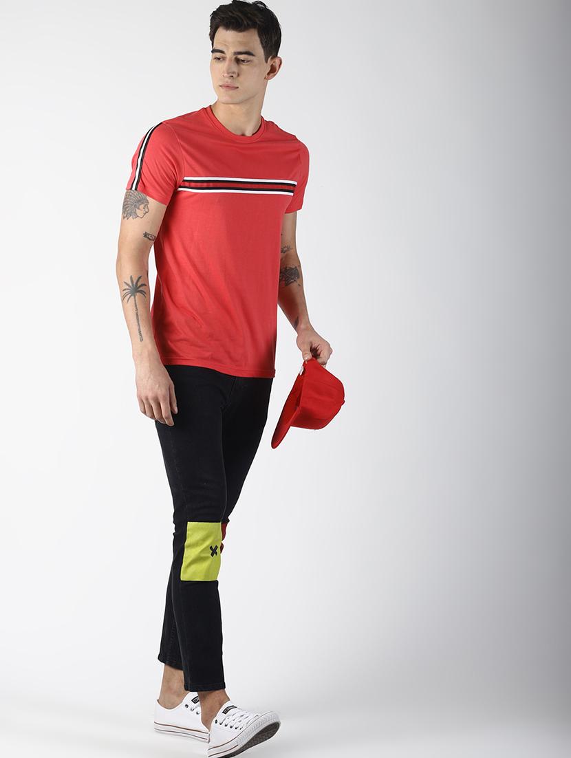 black printed denim jeans - 16760281 - Zoom Image - 4