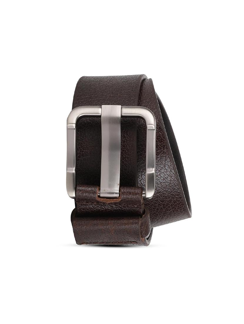 brown leather belt - 16760426 - Zoom Image - 2