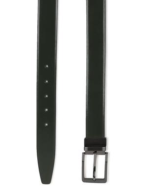 olive leather belt - 16760455 - Standard Image - 3
