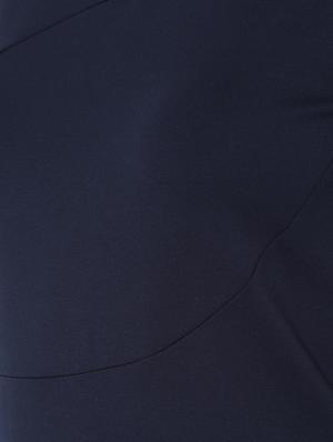 round neck solid sheath dress - 16760564 - Standard Image - 4