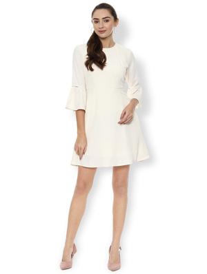 bell sleeved floral a-line dress - 16760574 - Standard Image - 3