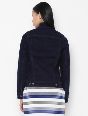 long sleeved pocket detail denim jacket - 16760592 - Standard Image - 2