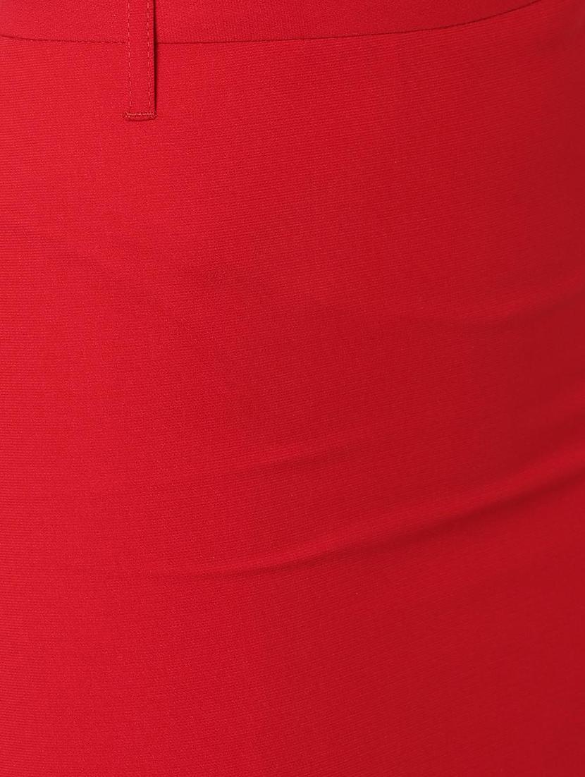 high rise solid straight skirt - 16761386 - Zoom Image - 4
