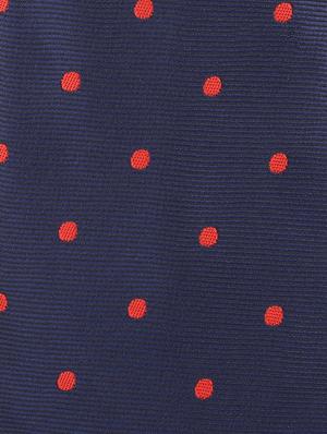 navy micro fibre tie - 16761772 - Standard Image - 4