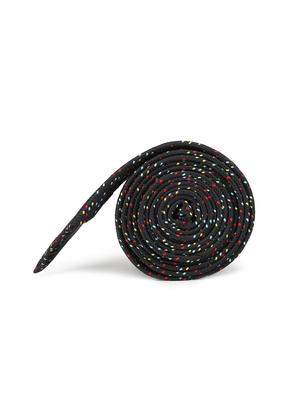 black micro polyester tie - 16761781 - Standard Image - 2