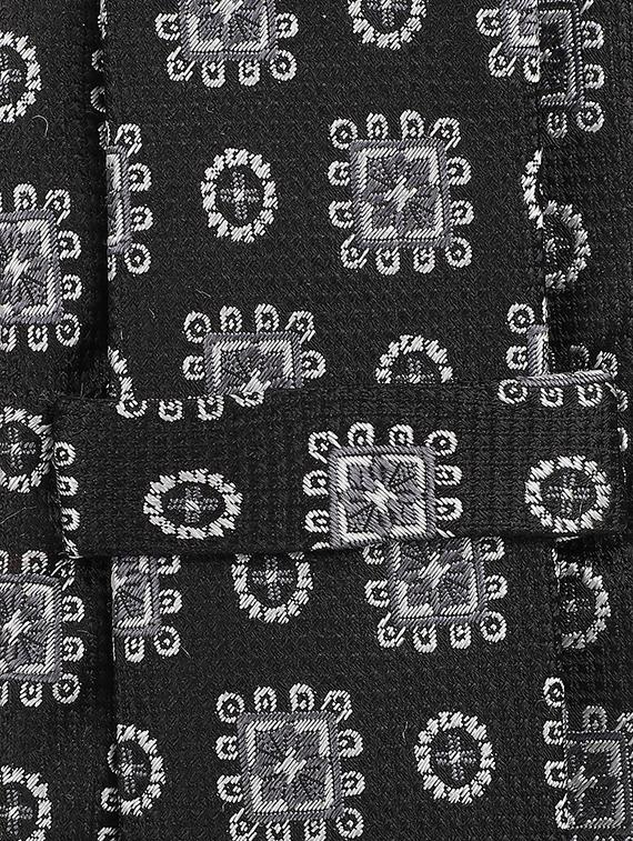 black micro fiber tie - 16761836 - Zoom Image - 3