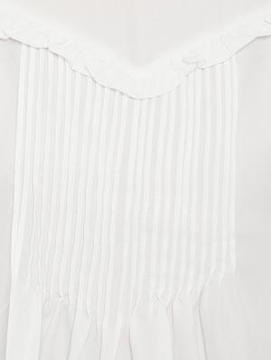pleat detail solid top - 16761862 - Standard Image - 4