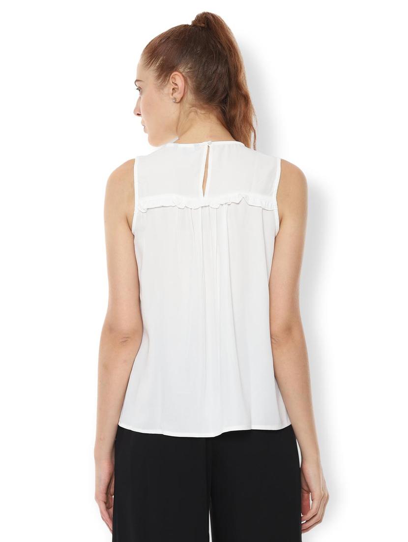 pleat detail solid top - 16761862 - Zoom Image - 2