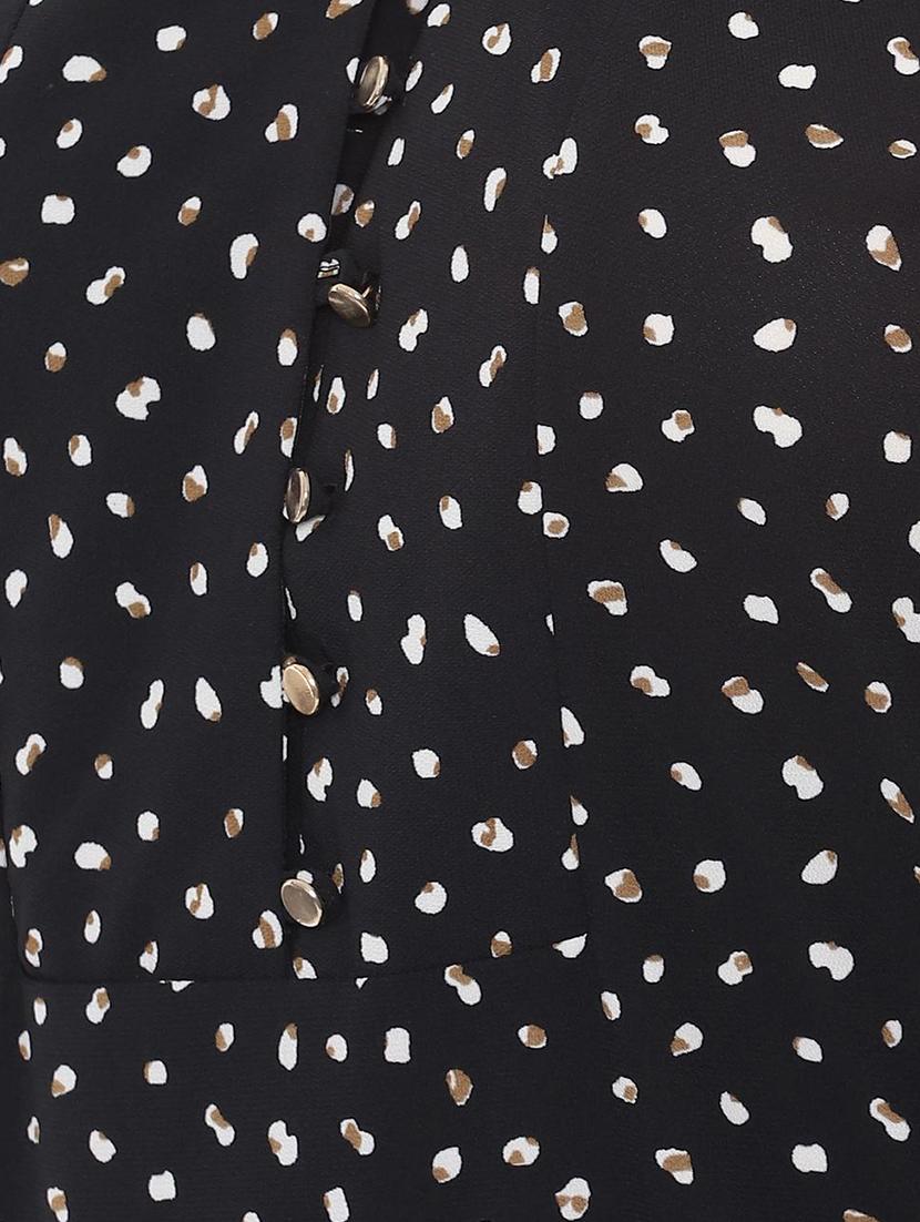 v-neck polka dot top - 16761910 - Zoom Image - 4